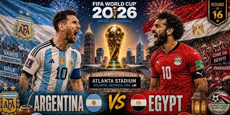 Lịch sử so tài Argentina vs Ai Cập
